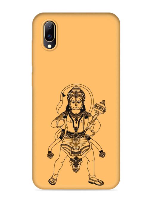 Indian God Hanuman Embossed Soft Silicone Case for Vivo Y97 Zapvi