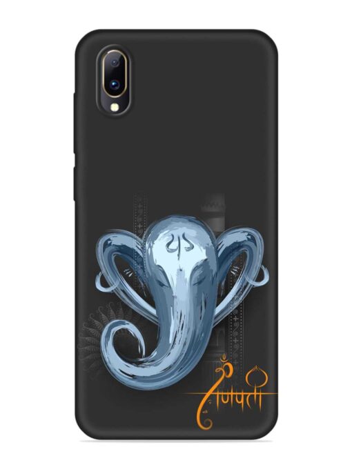 Illustration Lord Ganpati Embossed Soft Silicone Case for Vivo Y97 Zapvi