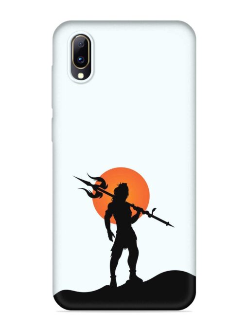 Lord Mahadev Trendy Embossed Soft Silicone Case for Vivo Y97 Zapvi