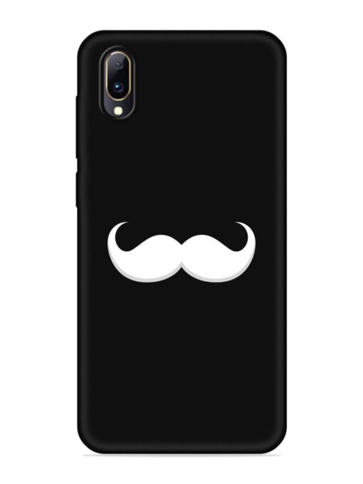 Mustache Vector Embossed Soft Silicone Case for Vivo Y97