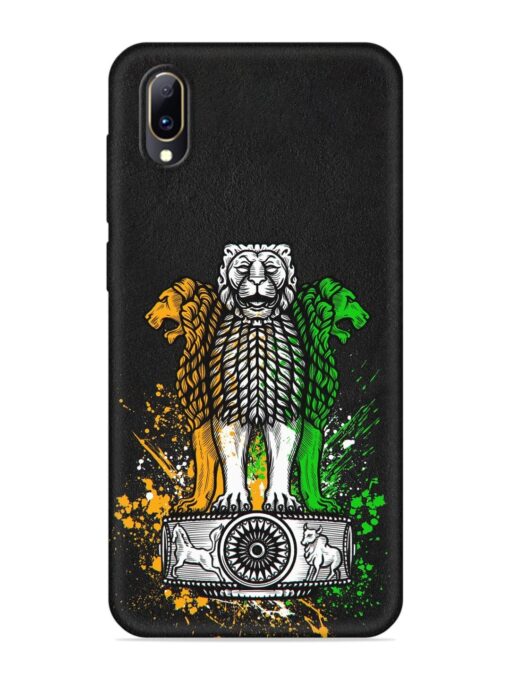 Pillars Of Ashoka Embossed Soft Silicone Case for Vivo Y97 Zapvi