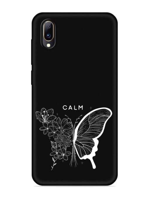 Calm Embossed Soft Silicone Case for Vivo Y97 Zapvi