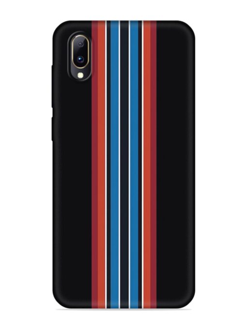 Vertical Strips Embossed Soft Silicone Case for Vivo Y97