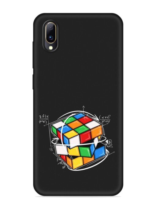 Cubik Vector Embossed Soft Silicone Case for Vivo Y97