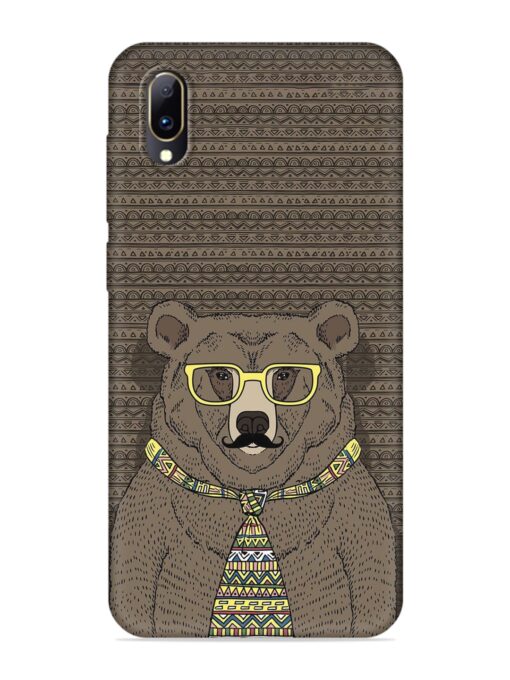 Grizzly Bear Embossed Soft Silicone Case for Vivo Y97