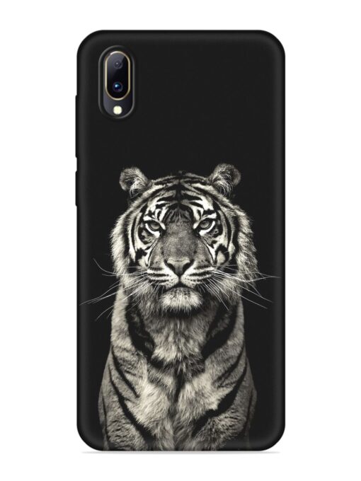 Tiger Art Embossed Soft Silicone Case for Vivo Y97 Zapvi