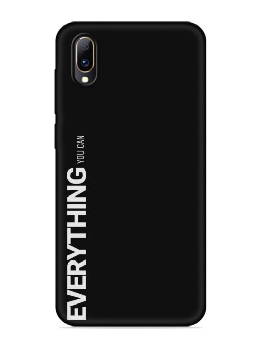 Everything You Can Embossed Soft Silicone Case for Vivo Y97