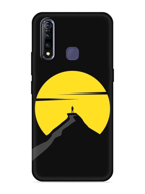 Black Ultra Vector Embossed Soft Silicone Case for Vivo Z1 Pro Zapvi