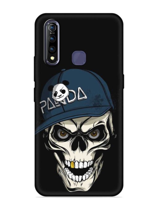 Panda Skull Embossed Soft Silicone Case for Vivo Z1 Pro Zapvi