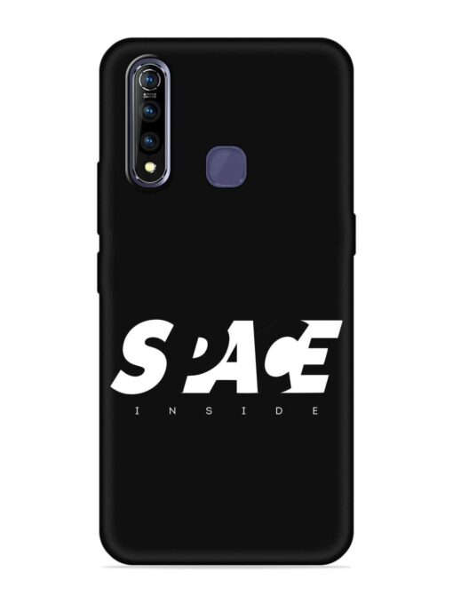 Space Typography Art Embossed Soft Silicone Case for Vivo Z1 Pro