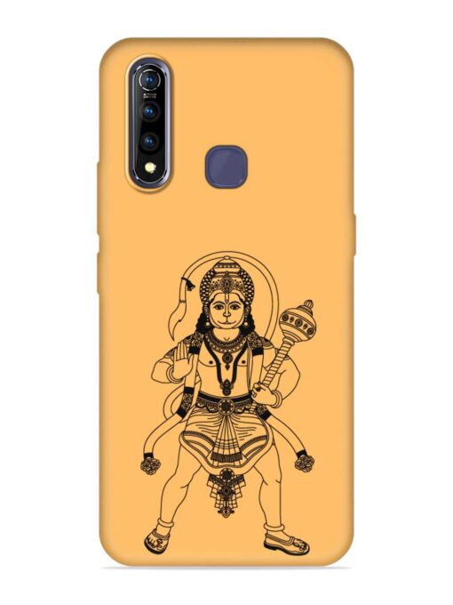 Indian God Hanuman Embossed Soft Silicone Case for Vivo Z1 Pro Zapvi