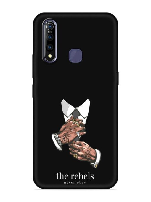 Rebels Slogan Man Embossed Soft Silicone Case for Vivo Z1 Pro