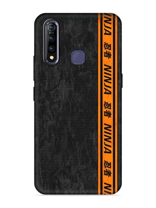 Ninja Srtips Embossed Soft Silicone Case for Vivo Z1 Pro Zapvi