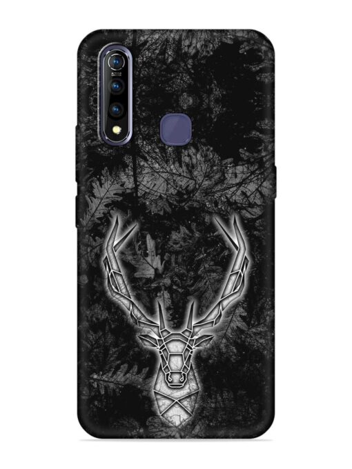 Ancient Deer Embossed Soft Silicone Case for Vivo Z1 Pro Zapvi