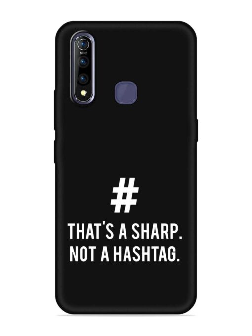 Thats Sharp Not Embossed Soft Silicone Case for Vivo Z1 Pro Zapvi