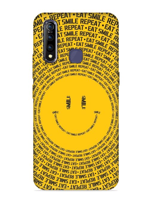 Smiley Embossed Soft Silicone Case for Vivo Z1 Pro