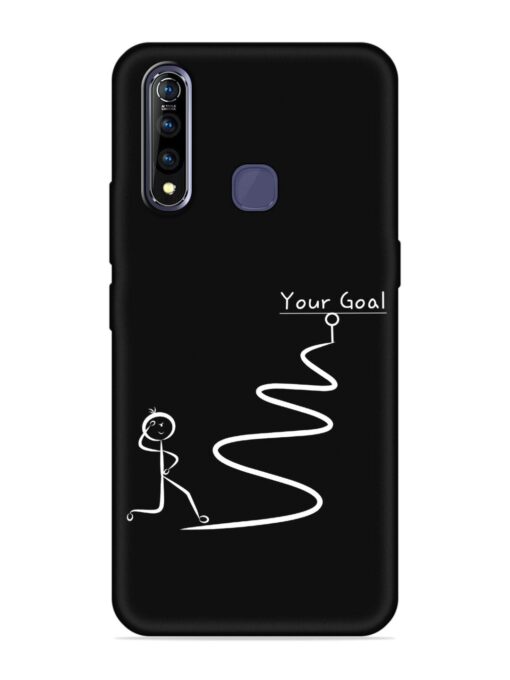 Your Goal Embossed Soft Silicone Case for Vivo Z1 Pro Zapvi