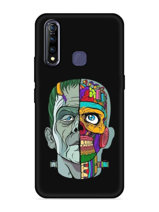 Men Vs Skull Embossed Soft Silicone Case for Vivo Z1 Pro Zapvi