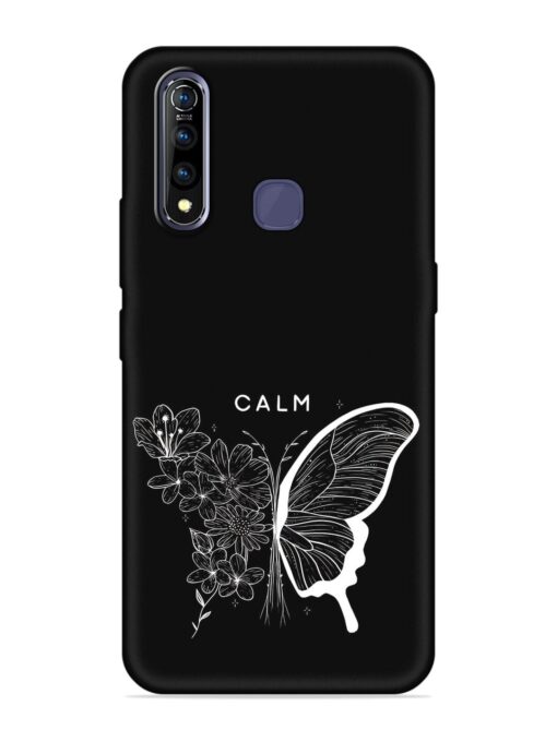 Calm Embossed Soft Silicone Case for Vivo Z1 Pro