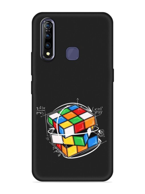 Cubik Vector Embossed Soft Silicone Case for Vivo Z1 Pro Zapvi