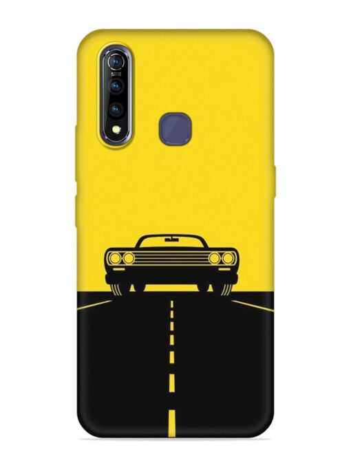 Classic Car Embossed Soft Silicone Case for Vivo Z1 Pro