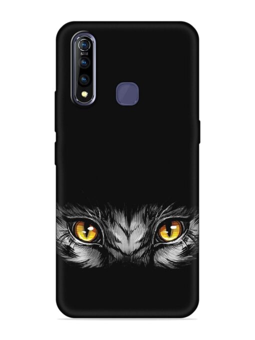 Scary Eye Embossed Soft Silicone Case for Vivo Z1 Pro