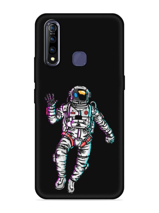 Spaceman Embossed Soft Silicone Case for Vivo Z1 Pro Zapvi