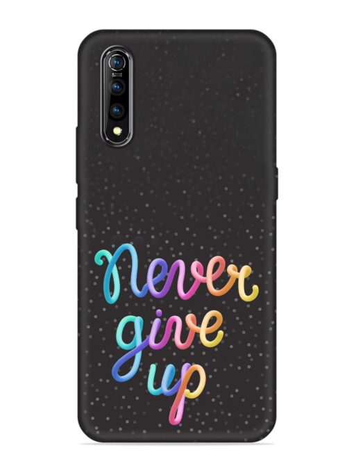 Colorful Stylized Rainbow Embossed Soft Silicone Case for Vivo Z1X Zapvi