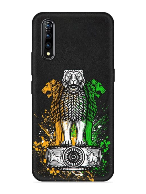 Pillars Of Ashoka Embossed Soft Silicone Case for Vivo Z1X Zapvi