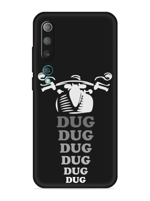 Dug Dug Dug Embossed Soft Silicone Case for Xiaomi Mi 10 Zapvi