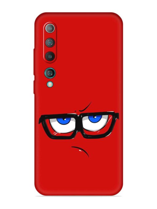 Rad Angry Face Embossed Soft Silicone Case for Xiaomi Mi 10 Zapvi