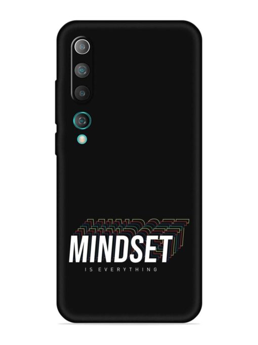 Mindset Everything Slogan Embossed Soft Silicone Case for Xiaomi Mi 10 Zapvi