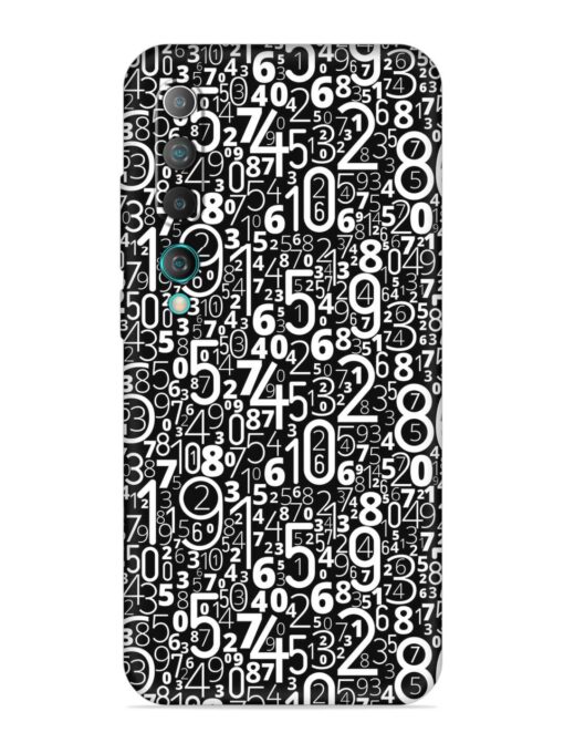 Many Numbers Different Embossed Soft Silicone Case for Xiaomi Mi 10 Zapvi