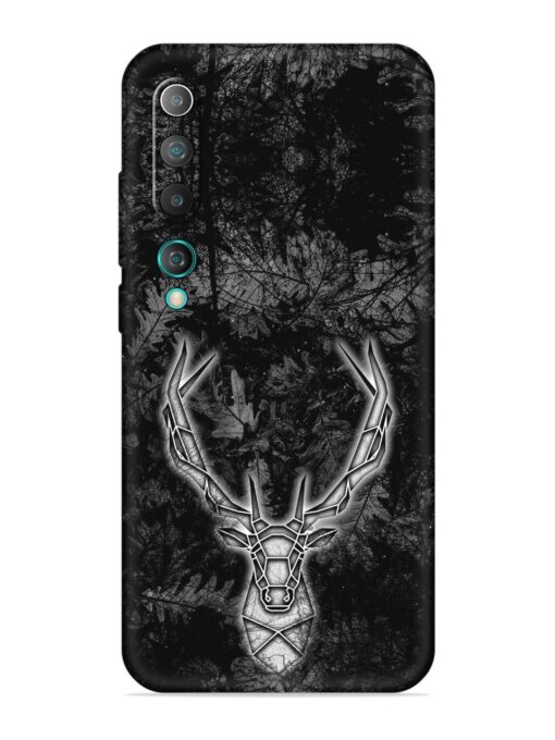 Ancient Deer Embossed Soft Silicone Case for Xiaomi Mi 10 Zapvi