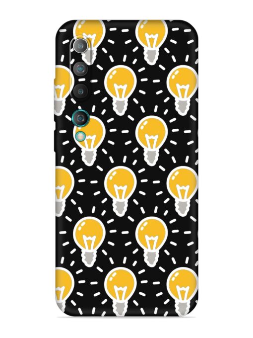 Light Bulb Seamless Embossed Soft Silicone Case for Xiaomi Mi 10 Zapvi