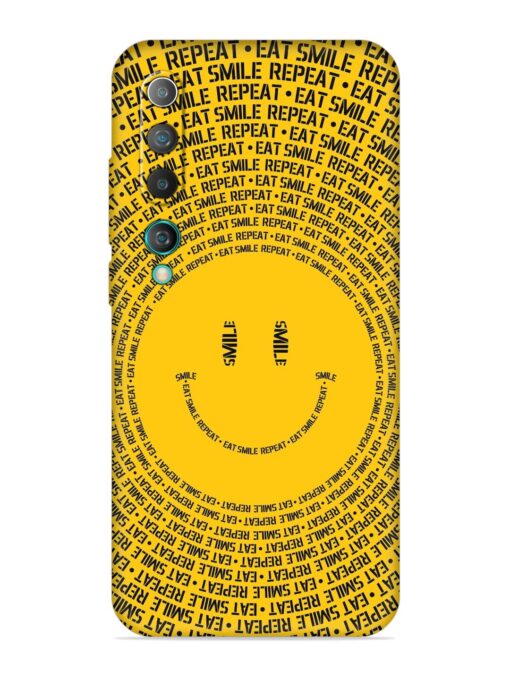 Smiley Embossed Soft Silicone Case for Xiaomi Mi 10 Zapvi