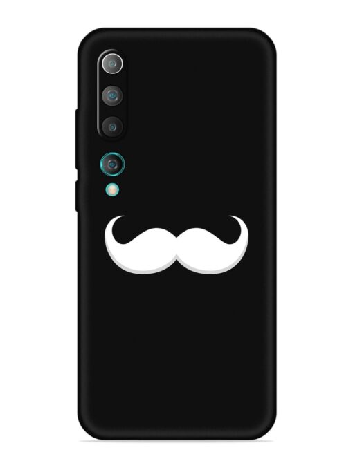 Mustache Vector Embossed Soft Silicone Case for Xiaomi Mi 10 Zapvi