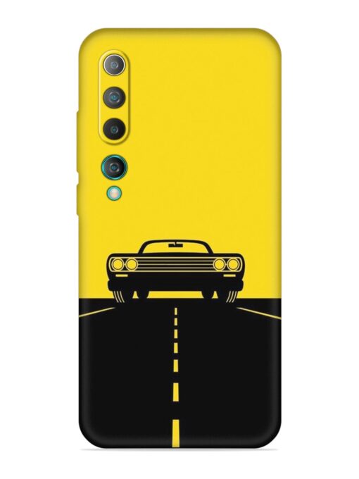 Classic Car Embossed Soft Silicone Case for Xiaomi Mi 10