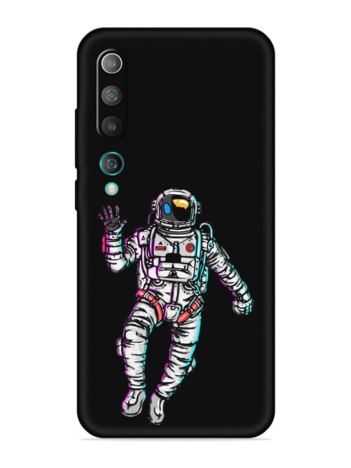 Spaceman Embossed Soft Silicone Case for Xiaomi Mi 10 Zapvi