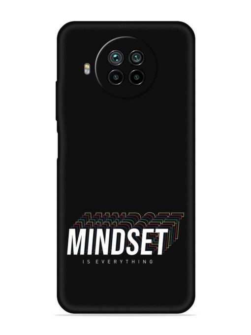 Mindset Everything Slogan Embossed Soft Silicone Case for Xiaomi Mi 10I (5G)