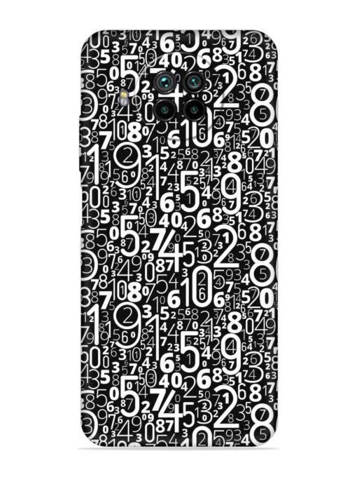 Many Numbers Different Embossed Soft Silicone Case for Xiaomi Mi 10I (5G)