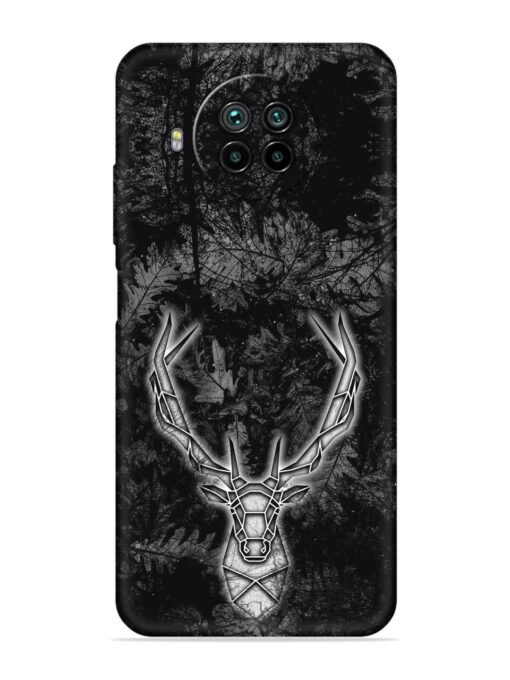 Ancient Deer Embossed Soft Silicone Case for Xiaomi Mi 10I (5G)