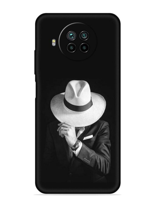 Men Under Hat Embossed Soft Silicone Case for Xiaomi Mi 10I (5G)