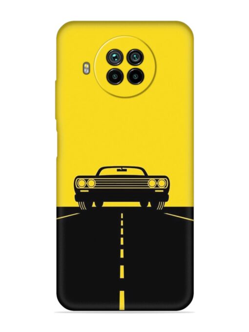 Classic Car Embossed Soft Silicone Case for Xiaomi Mi 10I (5G)