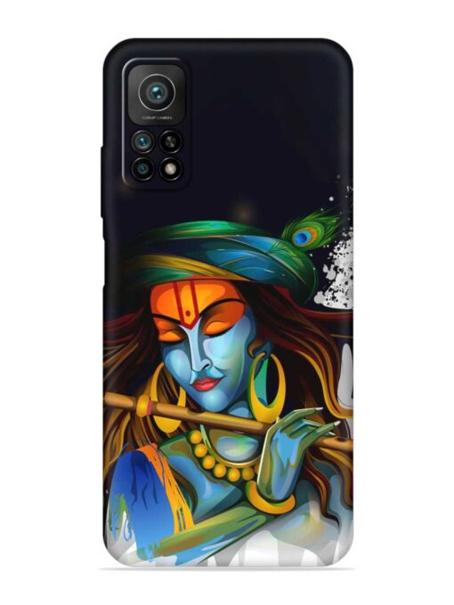 Krishna Art Embossed Soft Silicone Case for Xiaomi Mi 10T (5G)