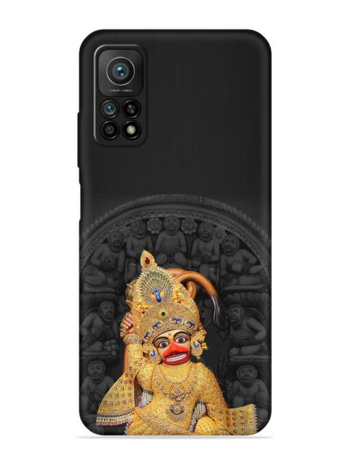 Indian Gold Hanuman Embossed Soft Silicone Case for Xiaomi Mi 10T (5G)