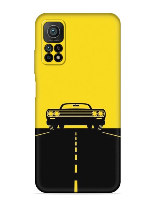 Classic Car Embossed Soft Silicone Case for Xiaomi Mi 10T (5G)