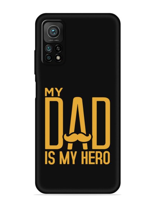 My Dad Is My Hero Embossed Soft Silicone Case for Xiaomi Mi 10T Pro (5G)