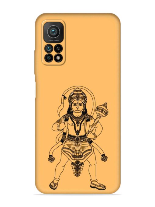 Indian God Hanuman Embossed Soft Silicone Case for Xiaomi Mi 10T Pro (5G)