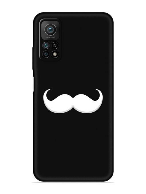 Mustache Vector Embossed Soft Silicone Case for Xiaomi Mi 10T Pro (5G)